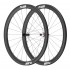 Juego de ruedas de bicicleta de carretera ultraligero 1085g 700C 50x28mm con freno de disco Carbono Tubeless